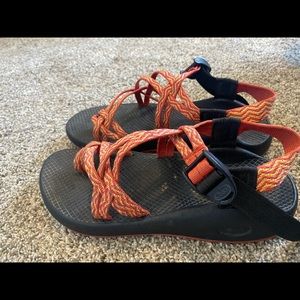 Orange chacos